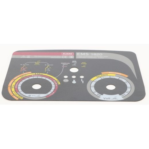 ELMAG frontfolie voor EMS 1820, 9505755