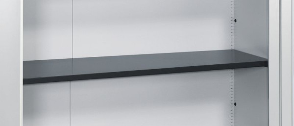 C+P Einlegeboden aus Stahl lackiert, B1124xT363 mm, Schwarzgrau, 143001-80 S10002