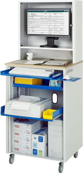 RAU rekenstation adlatus, verrijdbaar, 720x1810x660 mm, 07-2065.11