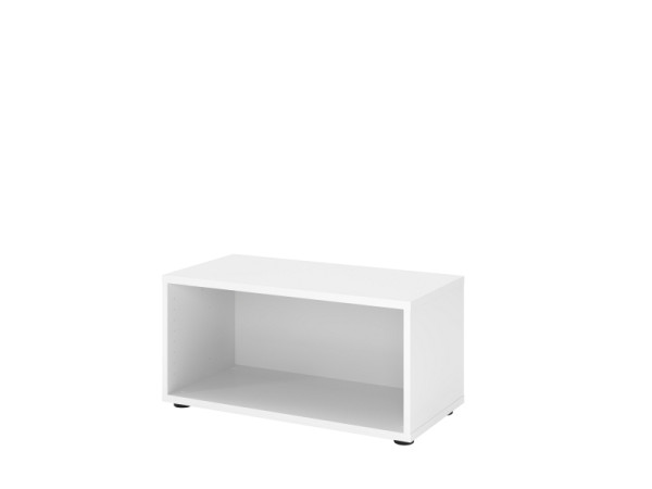 Hammerbacher FlexWall basislichaam 80 cm, 1 OH, wit, VFWG18/W
