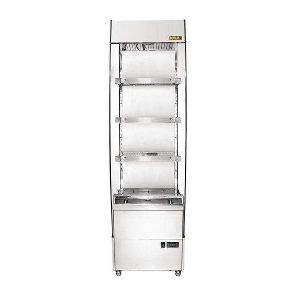 Buffalo Slimline verwarmde vitrine 220L, CW146