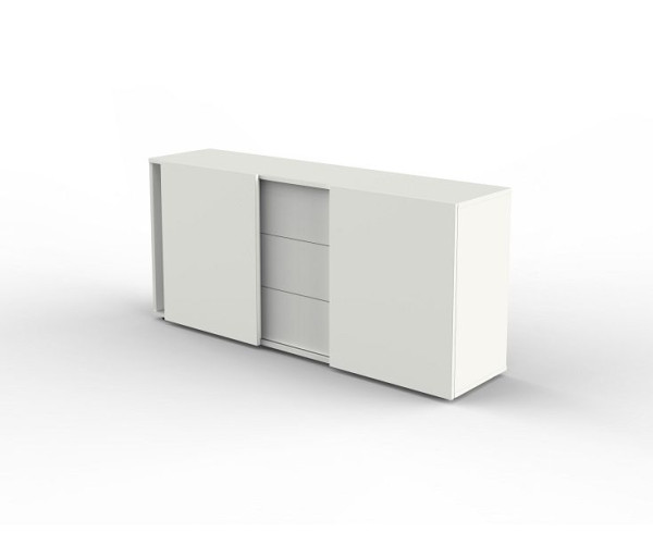 Kerkmann dressoir B 1600 x D 500 x H 740 mm, wit, 11448710