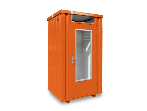FLADAFI multifunctionele doos MZB 2700, verzinkt, gemonteerd, zonder fittingen, 1.400 x 1.250 x 2.425 mm