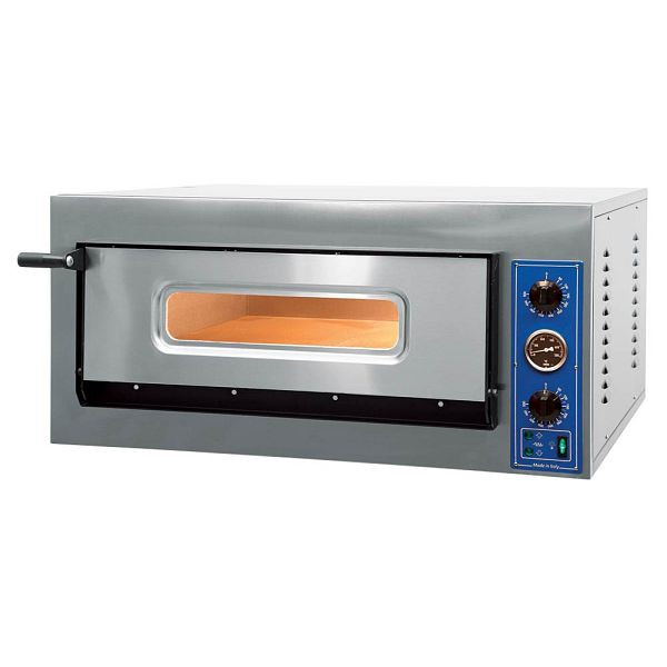 Stalgast pizzaoven met twee kamers, 6 kW, 1010 x 850 x 420 mm (BxDxH), PP0301436