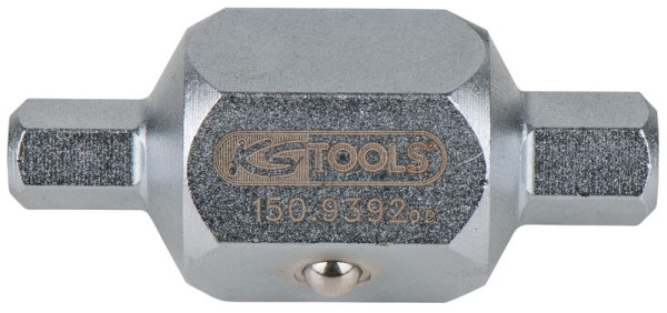 KS Tools Doppen voor olieaftappluggen, zeskant, 5/16"x3/8", 150.9392