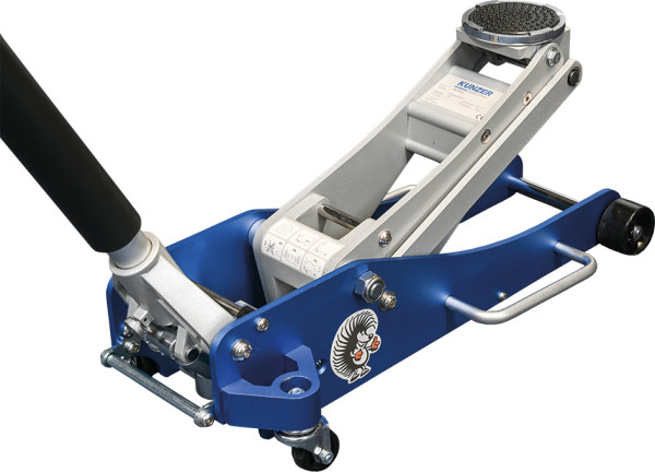 Kunzer hydraulische aluminium garagekrik, draagvermogen: 2.000 kg, WK 1019 ALU