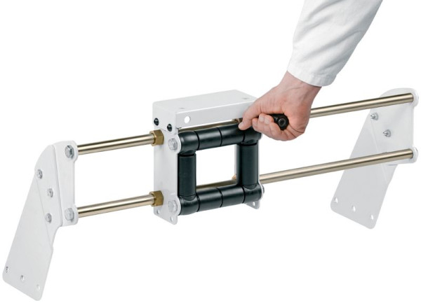 Ebinger slangoproller met handgreep, boven, 270mm, 6.000.001.270