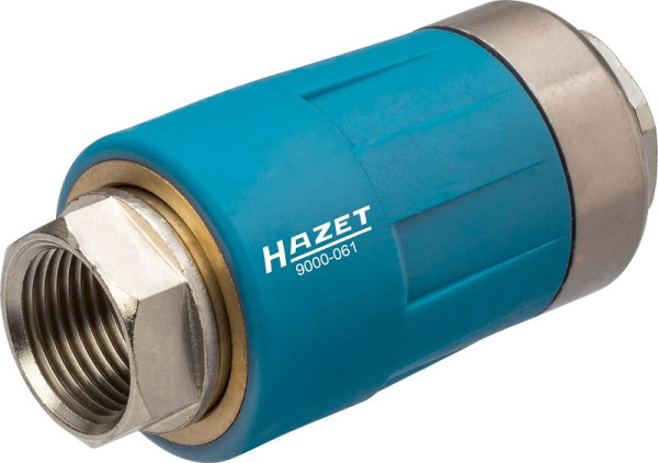 Hazet veiligheidskoppeling, geschikt voor alle luchtaansluitnippels, binnendraad (IT) 16,41 mm / 3/8", 9000-061