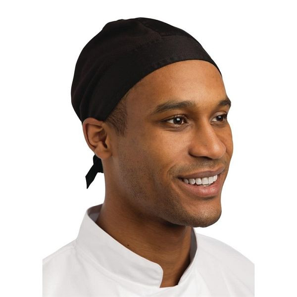 Whites 's chef's bandana zwart, B390