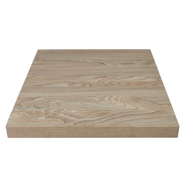 Bolero vierkant tafelblad antiek naturel 70cm, GR331
