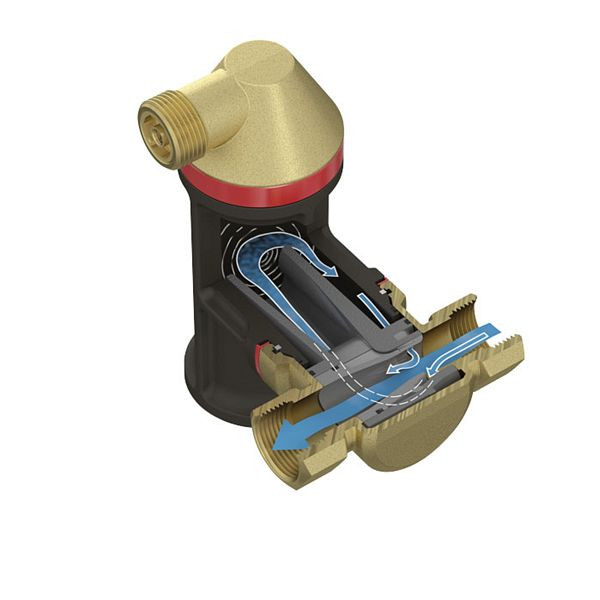 Solarbayer luchtafscheider verwarming 1 1/2" variabel, 330001301