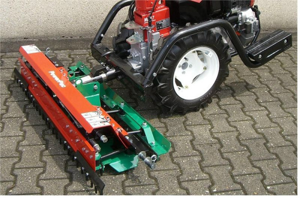 PowerPac rijbakplanner 120cm met zelfbalancerende (nivellerende drievoudige hark) voor MF17, MAK150012150