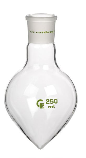 Rettberg puntkolf, 10 ml, sleeve NS 14.5/23, borosilicaatglas 3.3, 134032108