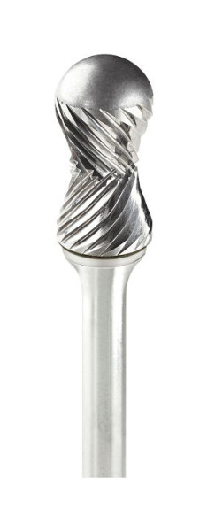 Projahn hardmetalen frees vorm X meerkantige frees d1 12,6 mm, schachtdiameter 6,0 mm standaard, 702226126