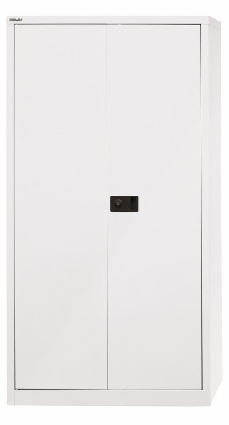 Bisley universele draaideurkast, 3 planken, 4 OH, verkeerswit, E722A03696