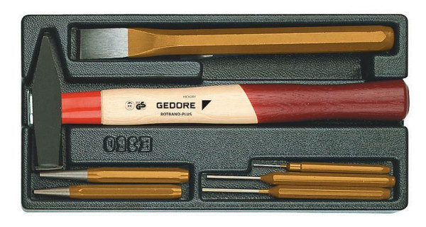 GEDORE systeeminzet leeg, beitelassortiment, 5620680