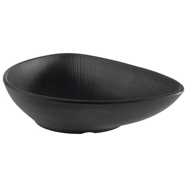 APS kom -NERO-, 23 x 18 x 5 cm, melamine, zwart, 0,6 liter, 85076
