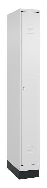 C+P luierkluis Classic PLUS, basis, 1950x250x500mm, 9016/9016, cilinderslot, 080020-19 S10029