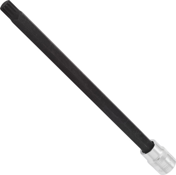 VIGOR-schroevendraaierbit, hol vierkant 10 mm (3/8 inch), inwendig meertands profiel XZN, M8, lengte: 193 mm, voor handbediening, V6128