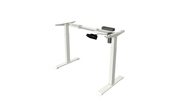 Kerkmann zit-statafelframe Move 1 basic, elektrisch in hoogte verstelbaar van 715-1215 mm, wit, 10999010