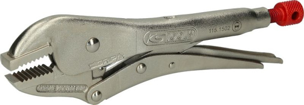 KS Tools griptang, rechte bek, 45,5 mm, lengte 225 mm, 115.1502