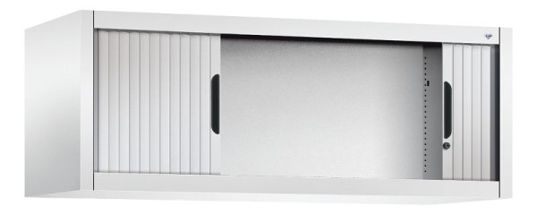 C+P rolluikkast Omnispace, H450xB1200xD420mm, kleur: verkeerswit/wit aluminium, verzonken greep, 3263-00 S10081