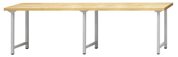 ANKE werktafel; 2800 x 700 mm; RAL 7035