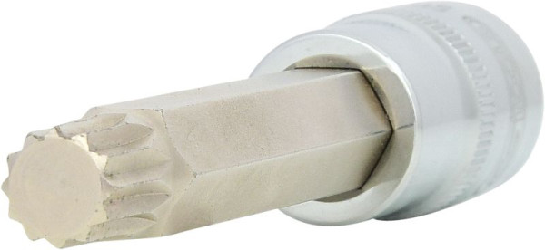KS Tools 1/2" CHROMEplus bitdop XZN, lang, M12, 918.1695
