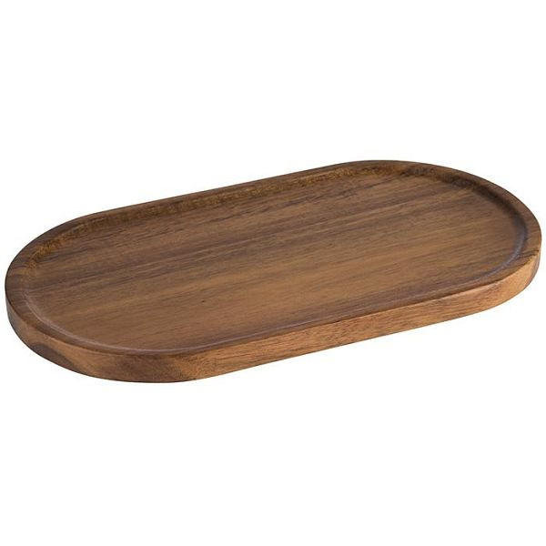 APS serveerplank, 28,5 x 15,5 cm, hoogte: 1,5 cm, acaciahout, 30338