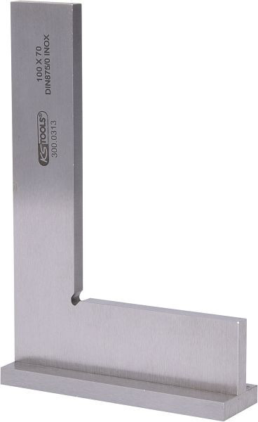 KS Tools aanslagvierkant volgens DIN 875/0, 100 mm, 300.0313