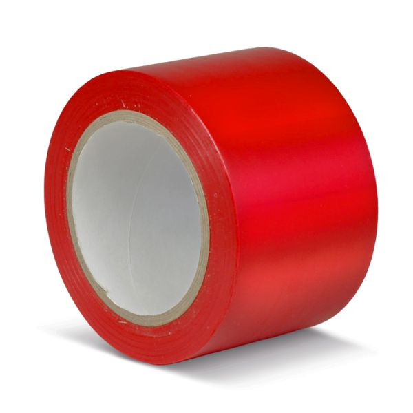 Mehlhose vloermarkeringstape beschermend gelamineerd rood 75mmx33m, KMLR07533