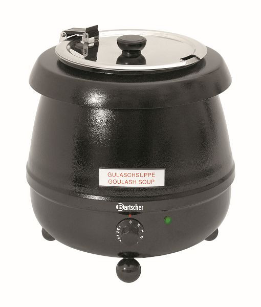 Bartscher partypot, 9 l, zwart, 100054