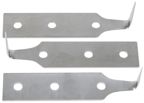 KS Tools RVS schrapermesset, meslengte 25mm, 3-delig, 140.2356