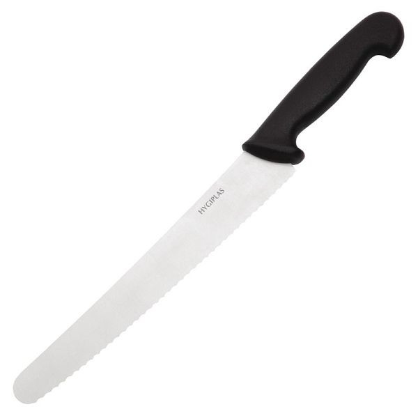 Hygiplas zwart bakkersmes 25cm, CF895