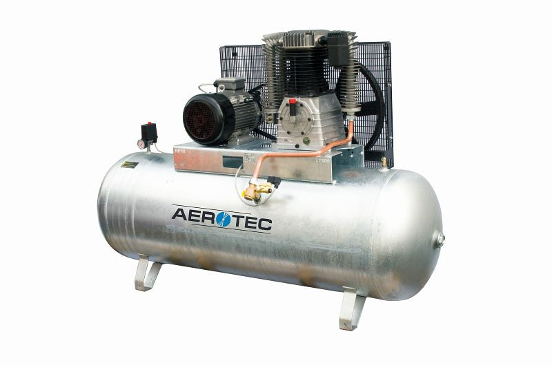 AEROTEC 1100-500 Z PRO - 10 bar incl. ST-circuit, gegalvaniseerde, oliegesmeerde compressor, 2005324