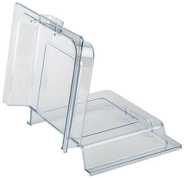 APS afzuigkap GN 1/1, 53 x 32,5 cm, hoogte: 6 cm, polycarbonaat, opvouwbaar, geschikt voor GN 1/1 bakken, 11013