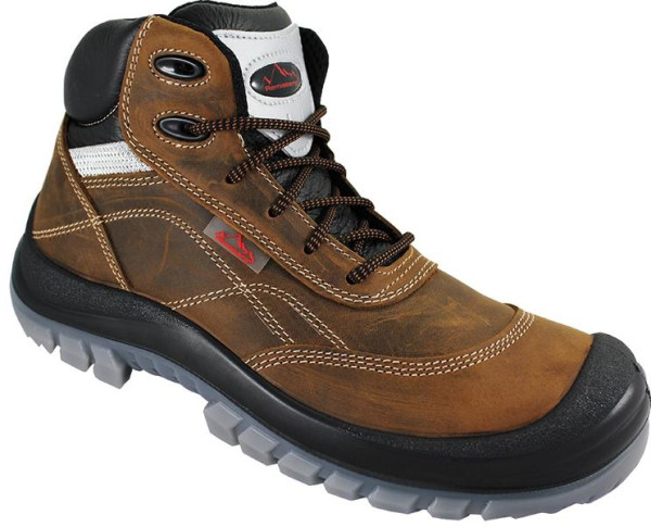 Hase Safety LUZERN, Sicherheitshochschuhe braun, EN 20345-S3, Größe: 43, 85141-02-43