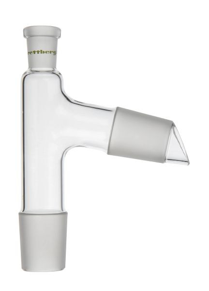 Rettberg still, 2x kegel NS 29/32, 1x huls NS 14.5/23, borosilicaatglas 3.3, 134060929