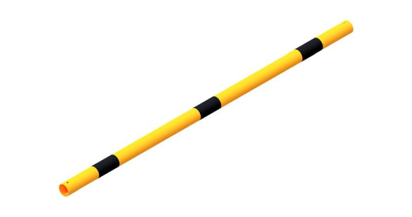 Schake dwarsbalk voor beschermrail TYPE 40158BG, gemaakt van ronde buis Ø48,3x2,5mm, lengte: 400mm voor hartafstand 500mm, thermisch verzinkt, 448_45BG