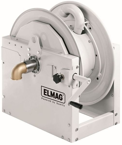 ELMAG industriële slanghaspel serie 700/L 270, handaandrijving voor lucht, water, diesel, 20 bar, 43600