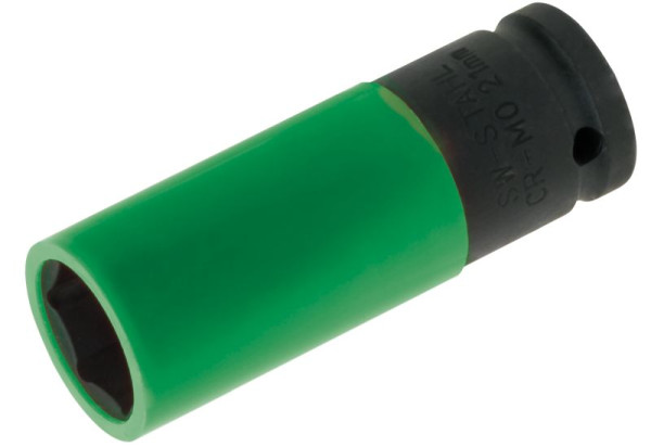 SW stalen wielmoer inzetstuk, 1/2", 22 mm, 07879L