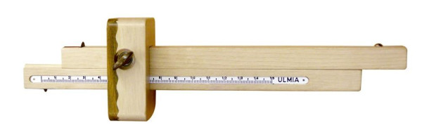 Ulmia markeerkaliber, haagbeuk, met snijwiel, 106.717