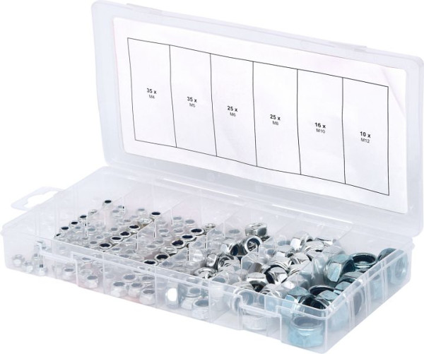KS Tools assortiment borgmoeren, M4-12, 146 stuks, 970.0120