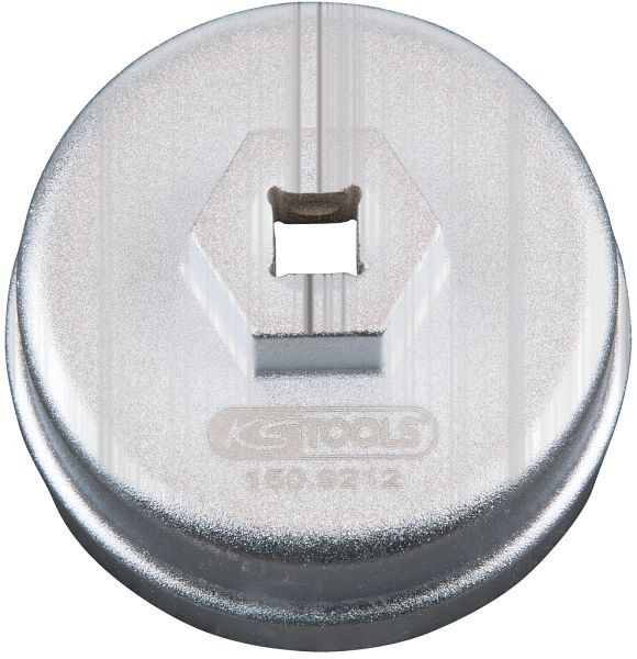 KS Tools 3/8" oliefiltersleutel, SW 64,5 mm, 14 vlakken, 150.9212