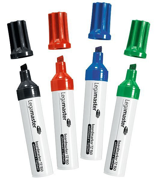 Legamaster TZ150 boardmarker gesorteerd, VE: 4 stuks, 7-115094