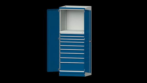 ANKE werkbanken basiskast modulair kastensysteem, serie 910 V, model 4006, 865 x 720 x 2200 mm, RAL 7035/5010, 631.175