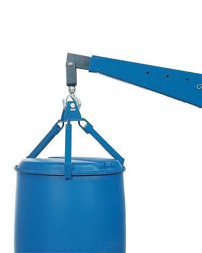 DENIOS Fassgreifer P 360 zum vertikalen Heben ( 200-l-Stahl- / 220-l-Kunststoff-L-Ringfür ), 164641