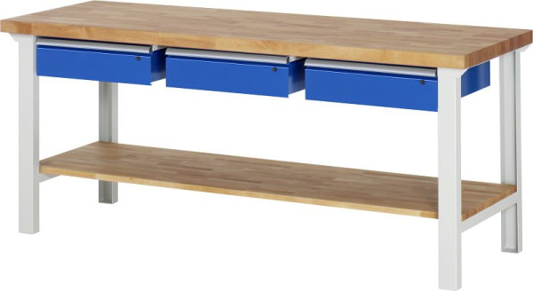 RAU werkbank serie 7000 - model 7003-7, B2000 x D700 x H840 mm, 03-7003A7-207B4S.11
