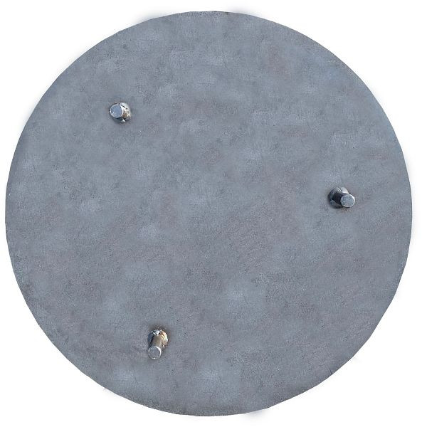 Schake putdeksel voor tijdelijke afdekking van mangaten, van plaatstaal Afmeting: Ø 780 x 10 mm Design: ruw, 20228