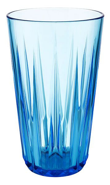 APS drinkbeker -CRYSTAL-, Ø 9 cm, hoogte: 15,5 cm, Tritan, blauw, 0,5 liter, verpakking van 48, 10515